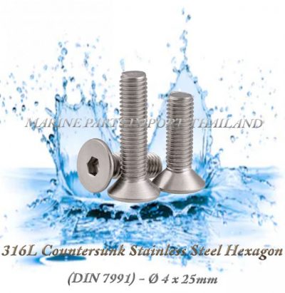 316L20Countersunk20Stainless20Steel20Hexagon204X25mm202820Pack20of202202920 00POS