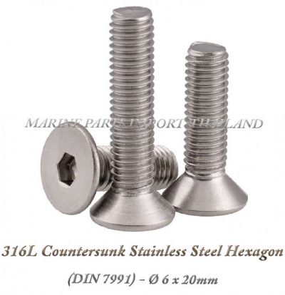 316L20Countersunk20Stainless20Steel20Hexagon206X20mm202820Pack20of202202920 0POS