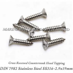 DIN7982 2.9X1920Stainless20Steel20SS316 0pos