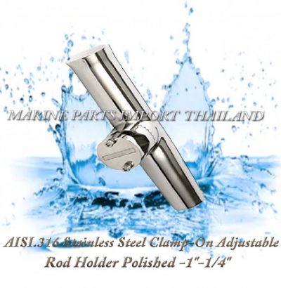 AISI.31620Stainless20Steel20Clamp On20Adjustable20Rod20Holder20Polished20 1 1.4.00POS