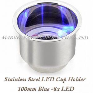 Stainless20Steel20LED20Cup20Holder20100mm20Blue4pos