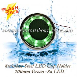 Stainless20Steel20LED20Cup20Holder20100mm20Green200000pos