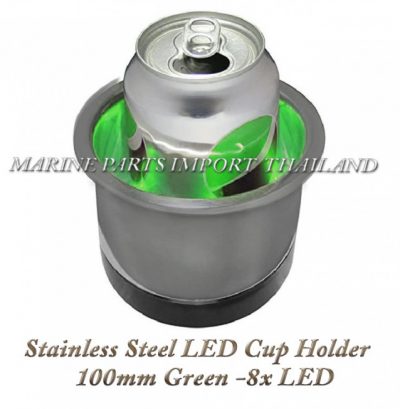 Stainless20Steel20LED20Cup20Holder20100mm20Green5pos