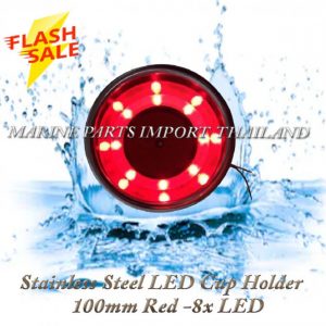 Stainless20Steel20LED20Cup20Holder20100mm20Red200000pos