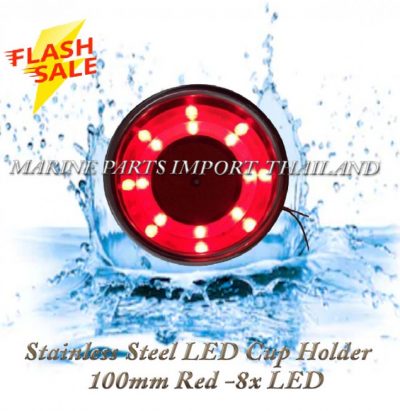 Stainless20Steel20LED20Cup20Holder20100mm20Red200000pos