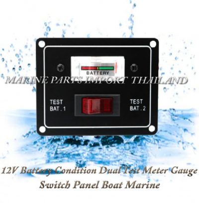 12V20Battery20Condition20Dual20Test20Meter20Gauge20Switch20Panel20Boat20Marine20 00POS