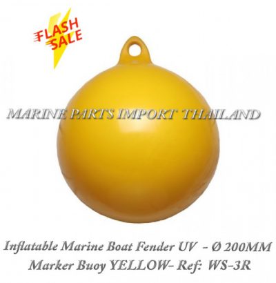 Inflatable20Marine20Boat20Fender20Marker20Buoy20YELLOW20200mm 0POS
