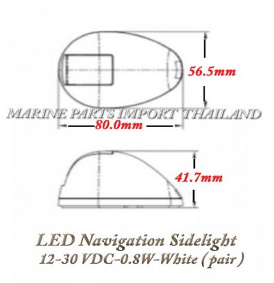 LED20Navigation20Sidelight20Green Red2012 3020VDC 0.8W White202820pair2029.3pos