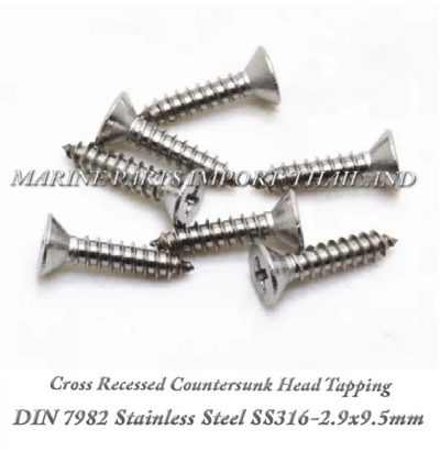 DIN7982 2.9X1320Stainless20Steel20SS316 0pos
