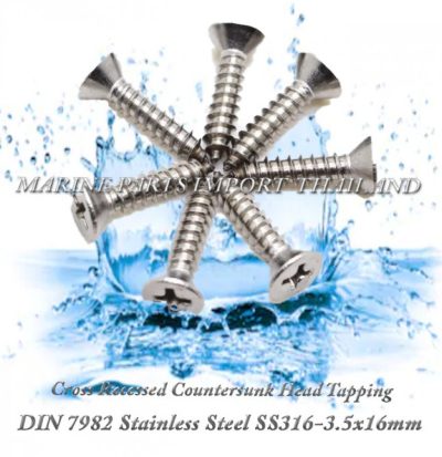 DIN7982 3.5X16mm20Stainless20Steel20SS316 00pos