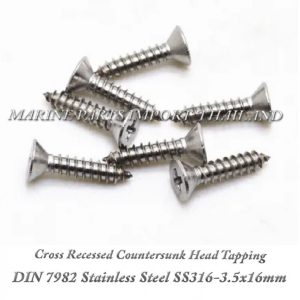 DIN7982 3.5X16mm20Stainless20Steel20SS316 0pos