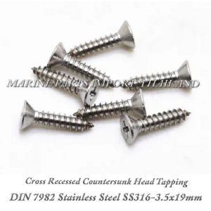 DIN7982 3.5X19mm20Stainless20Steel20SS316 0pos