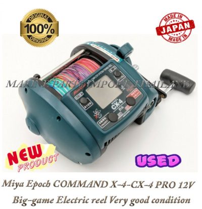 Miya20Epoch20COMMAND20X 4 CX 420PRO2012V20Big game20Electric20reel20Very20good20condition4