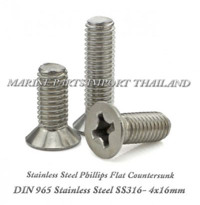 28204202920Stainless20Steel20Phillips20Flat20Countersunk20Screws20DIN20965 4X16.1.pos