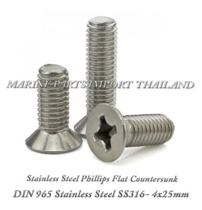 28204202920Stainless20Steel20Phillips20Flat20Countersunk20Screws20DIN20965 4X25.1.pos