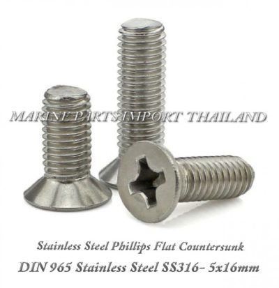 28204202920Stainless20Steel20Phillips20Flat20Countersunk20Screws20DIN20965 5X16.0.pos