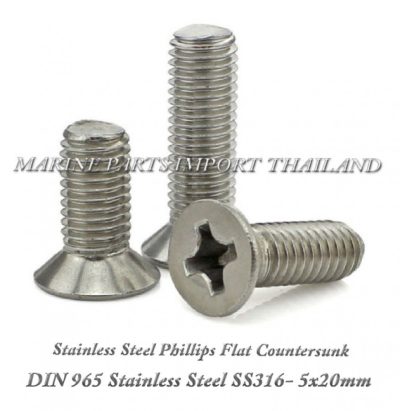 28204202920Stainless20Steel20Phillips20Flat20Countersunk20Screws20DIN20965 5X20.0.pos