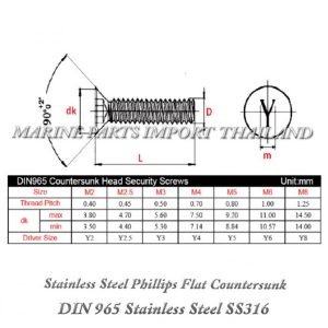 28204202920Stainless20Steel20Phillips20Flat20Countersunk20Screws20DIN20965 6X30.00.pos