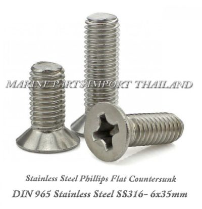 28204202920Stainless20Steel20Phillips20Flat20Countersunk20Screws20DIN20965 6X35.0.pos