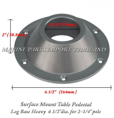 Surface20Mount20Table20Pedestal20Leg20Base20Heavy20206201 2inch20dia.20for202 1 4inch20pole202020 00POS
