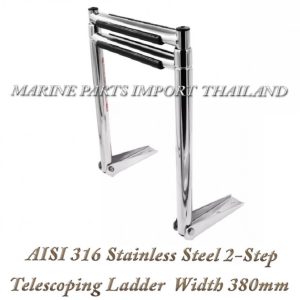 AISI2031620Stainless20Steel202 Step20Telescoping20Ladder20Width20380mm 4 pos