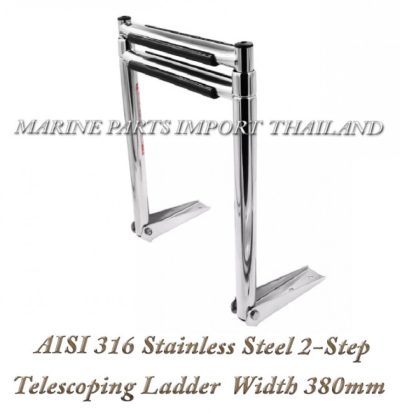 AISI2031620Stainless20Steel202 Step20Telescoping20Ladder20Width20380mm 4 pos