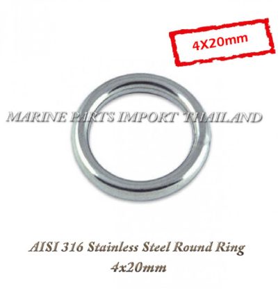 AISI2031620Stainless20Steel20Round2020Ring20 20x4mm 1