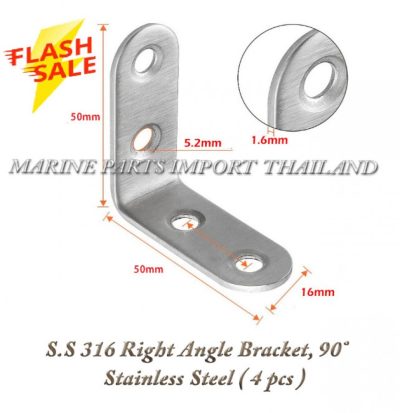 S.S2031620Right20Angle20Bracket2C2090C2B020Stainless20Steel202820420pcs202950x50.000.pos