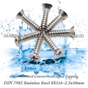 DIN7982 3.5X50mm20Stainless20Steel20SS316 000pos psd