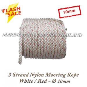 Nylon20320strand2010mmx10m WHite Red2020 103pos