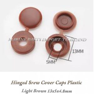 Hinged20Screw20Cover20Caps20Plastic20Screw20Caps20Fold20Screw20Snap20Covers20Washer20Flip20Tops20Light20Brown20 1POS