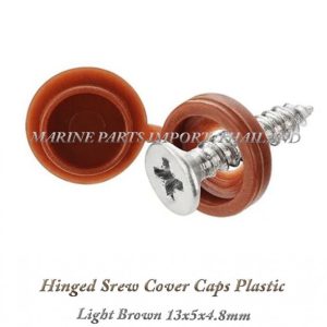 Hinged20Screw20Cover20Caps20Plastic20Screw20Caps20Fold20Screw20Snap20Covers20Washer20Flip20Tops20Light20Brown20 2POS