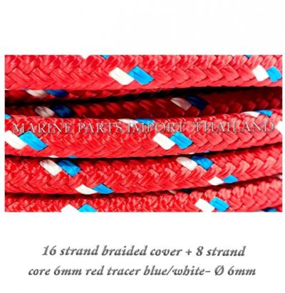 1620strand20braided20cover202B20820strand20core206mm20red20tracer20blue white 0pos