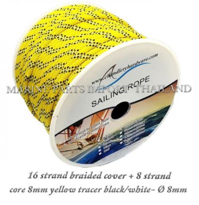 1620strand20braided20cover202B20820strand20core208mm20yellow20tracer20black white 0pos