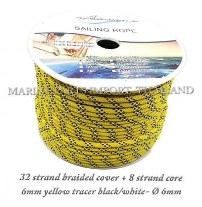 3220strand20braided20cover202B20820strand20core206mm20yellow20tracer20black white 000pos
