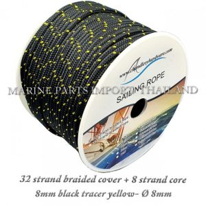3220strand20braided20cover202B20820strand20core208mm20black20tracer20yellow 000pos
