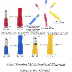 Bullet20Terminal20Female20Insulated20Electrical20Connector20Crimp.Blue20282010pcs20292010A 0POS