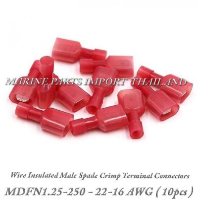 MDFN1.25 2502016 1420AWG20Wire20Insulated20Male20Spade20Crimp20Terminal20Connectors20282010Pc202920 0POS 1.jpg